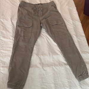 Men's Gray Cargo Pants